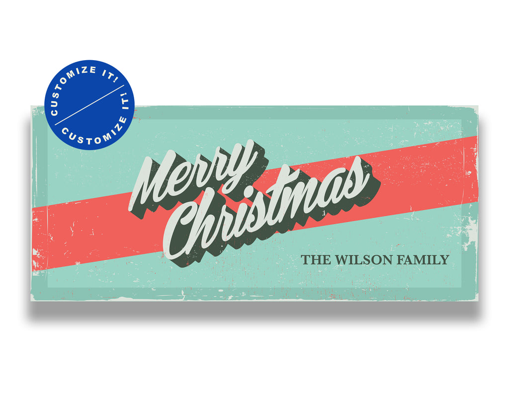 Vintage Christmas Garage Door Banner – DoorPOP