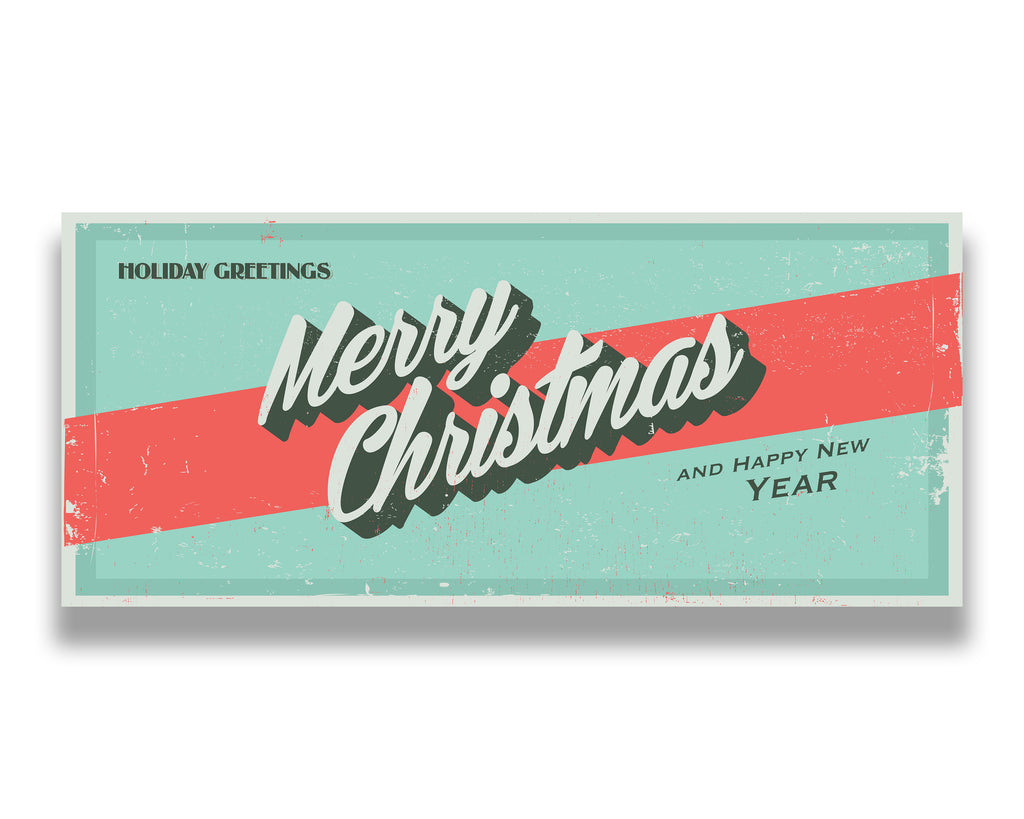 Vintage Christmas Garage Door Banner – DoorPOP