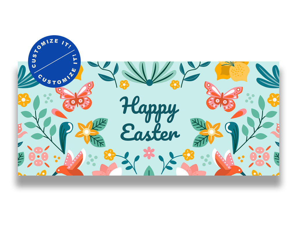 Easter Garage Door Decorations Cover Banner,Spring Easter Backdrop Garage Door Cover Banner,Easter Eggs Car Bunny Rainbow Flower Garden 2 Car Garage Door Banner For Outdoor Holiday Decorations 6x8ft1