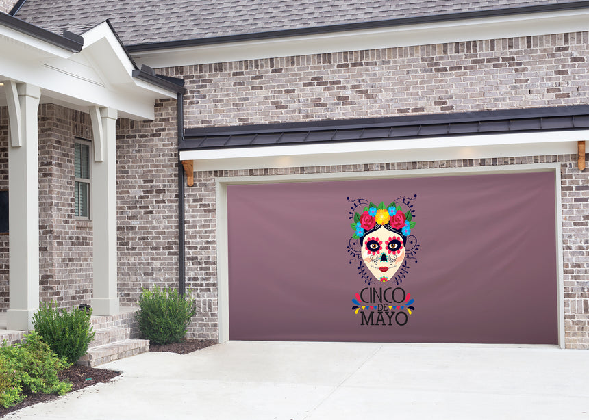 Traditional #2 Cinco De Mayo Garage Door Banner