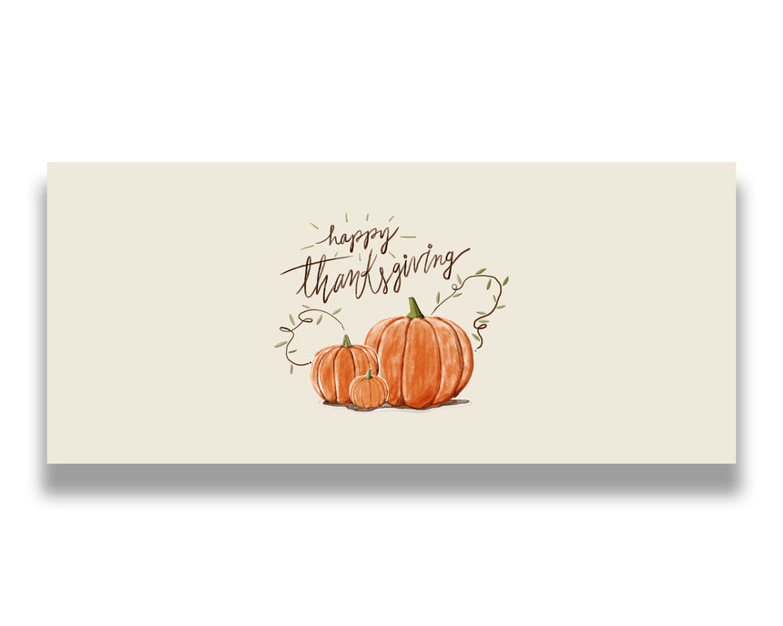 Pumpkins Thanksgiving Garage Door Banner